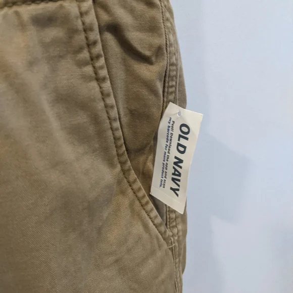 NWT OLD NAVY Men’s Lived In Straight Leg Flat Front Brown Shorts SZ *40 - Picture 8 of 11